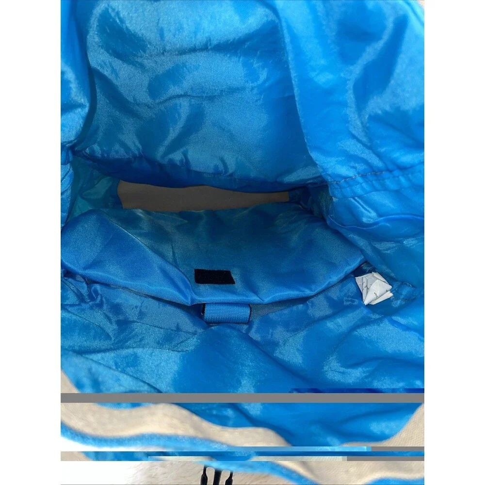 New Balance Track and Field Nationals 2021 Roll Top Backpack Beige Black Blue